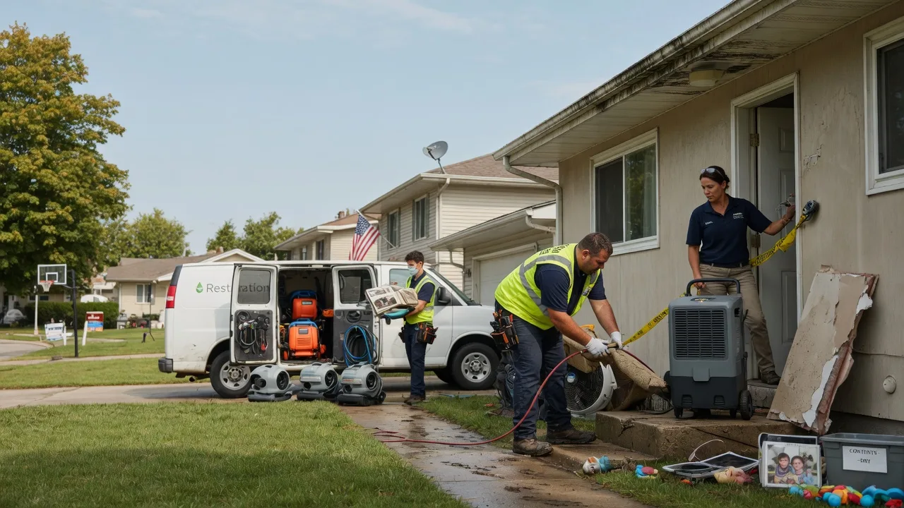 Water Damage Restoration in Saginaw, MI near me
